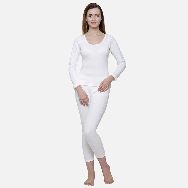 Women Thermal Top Round Neck Full Sleeves - Bodycare