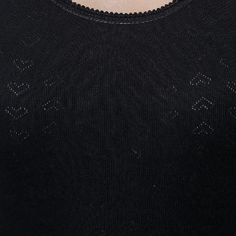 Women Thermal Top Round Neck Sleeveless - Bodycare