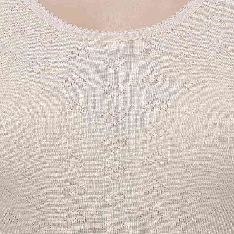 Women Thermal Top Round Neck Sleeveless - Bodycare