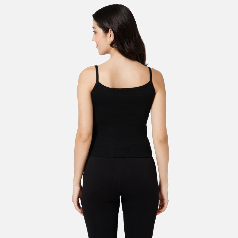 Women Thermal Top Round Neck Sleeveless - Bodycare