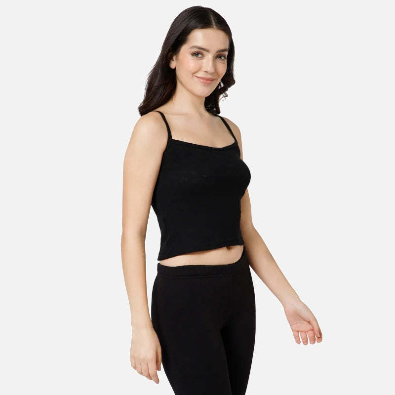 Gold Bodycare Thermal Women Top Round Neck Sleeveless