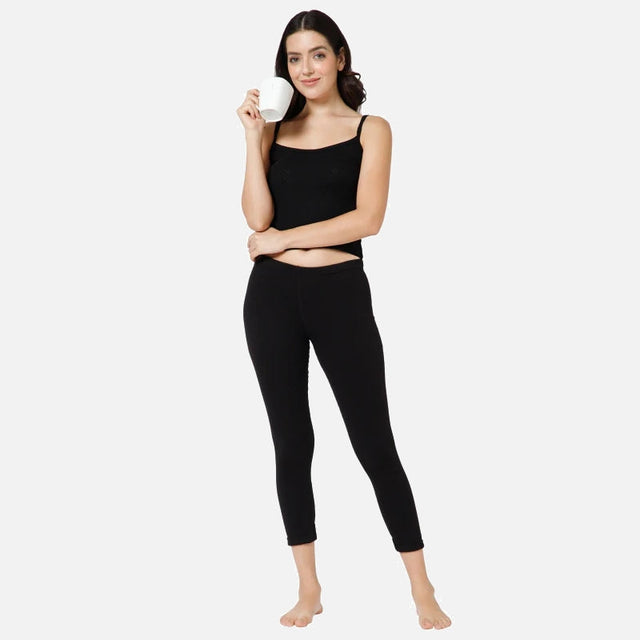 Women Thermal Top Round Neck Sleeveless - Bodycare