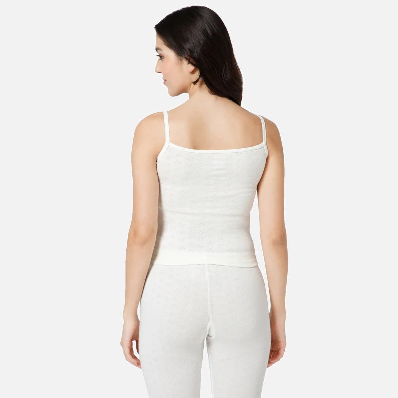 Women Thermal Top Round Neck Sleeveless - Bodycare