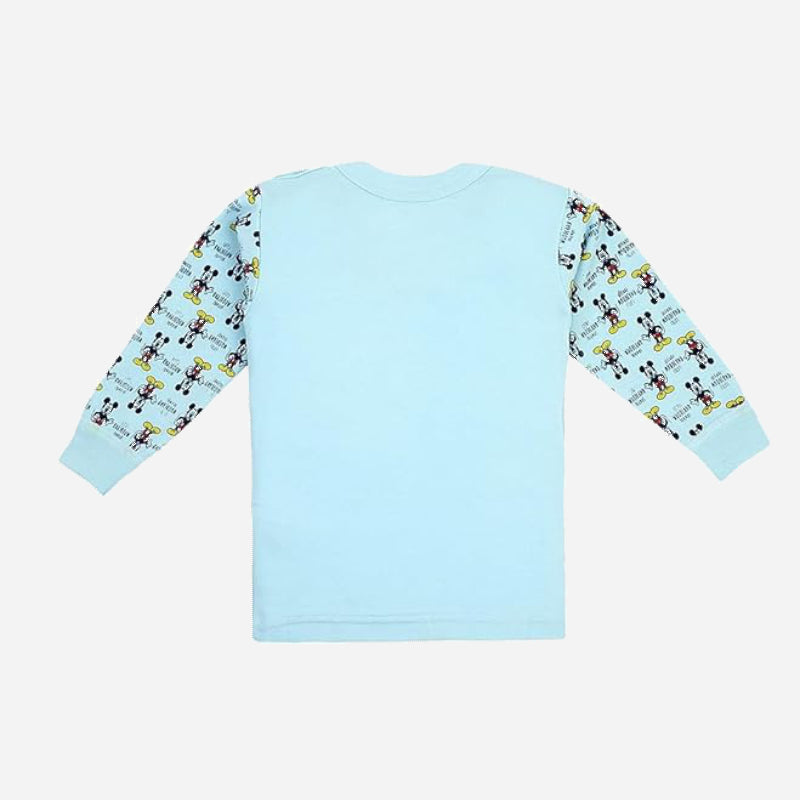 Boys Mickey & Friends Thermal Top Round Neck Full Sleeves - Bodycare