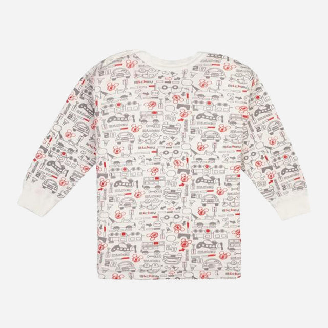 Boys Mickey & Friends Thermal Top Round Neck Full Sleeves - Bodycare