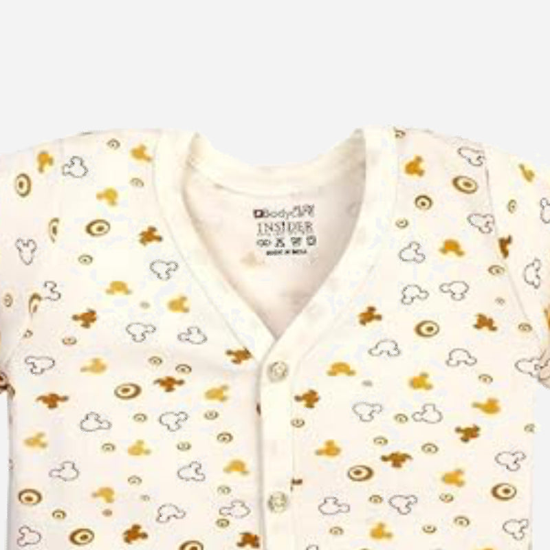Gold Bodycare Mickey & Friends Boys Cotton Thermal Top Round Neck Full Sleeves Top
