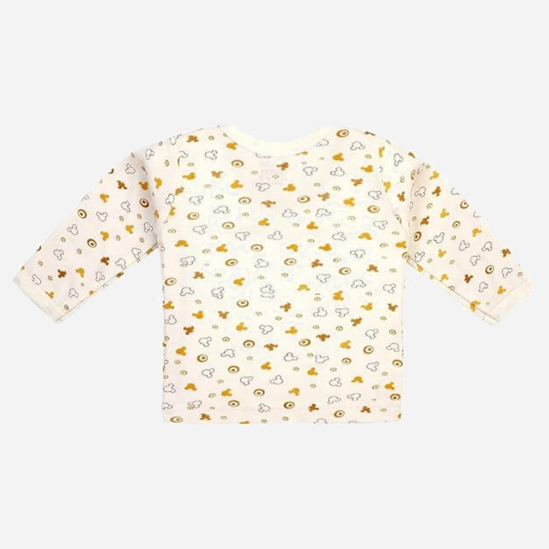 Boys Mickey & Friends Thermal Top Round Neck Full Sleeves - Bodycare
