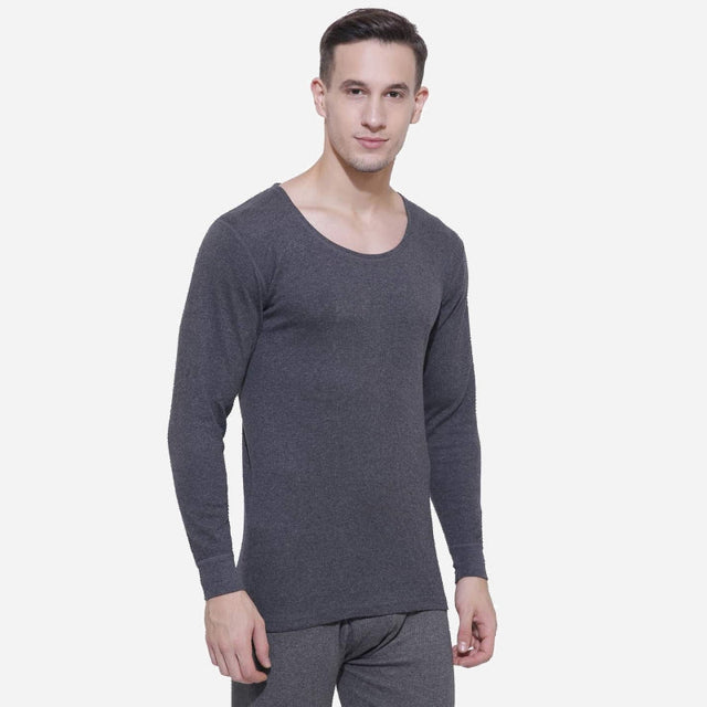 Men Thermal Top Round Neck Full Sleeves - Bodycare