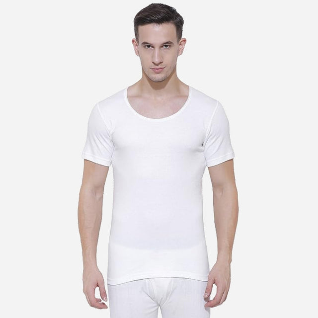 Men Thermal Top Round Neck Half Sleeves Pack of 1 - Bodycare