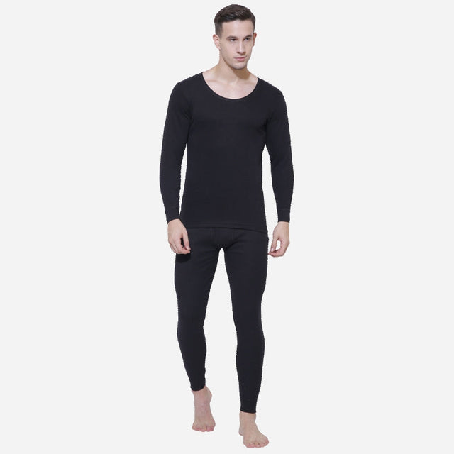Men Antibacterial Thermal Top Round Neck Full Sleeves - Bodycare