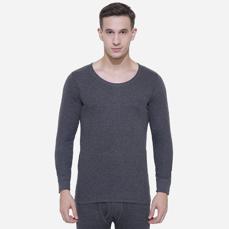 Quilt Bodycare Antibacterial Thermal Men Top Round Neck Full Sleeves