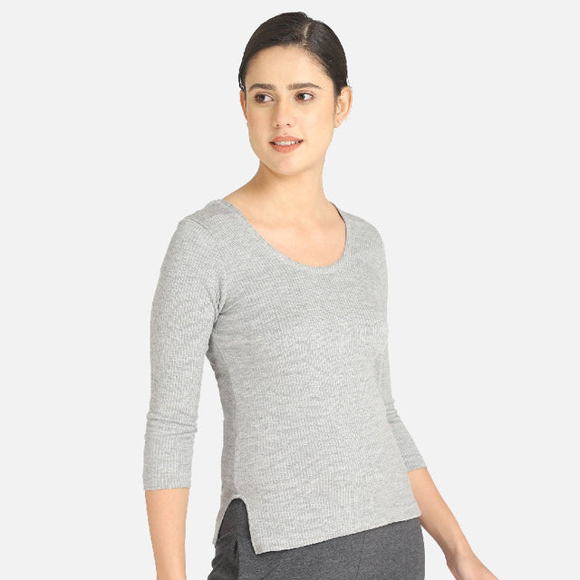 Women Thermal Top Round Neck Full Sleeves Pack of 1 - Bodycare