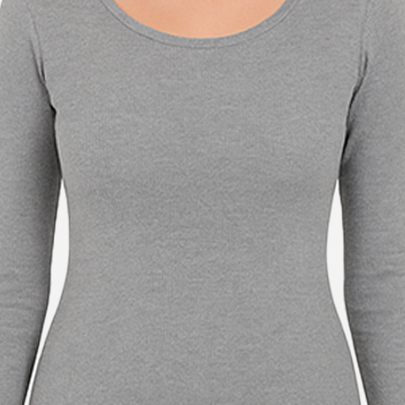 Women Thermal Top Round Neck Full Sleeves - Bodycare