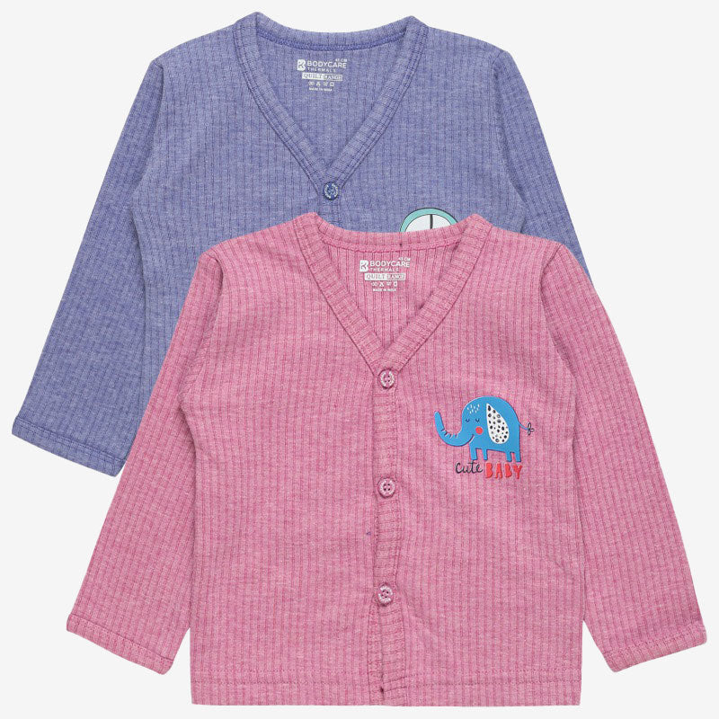 Quilt Bodycare Antibacterial Unisex Thermal Top Pack Of 2