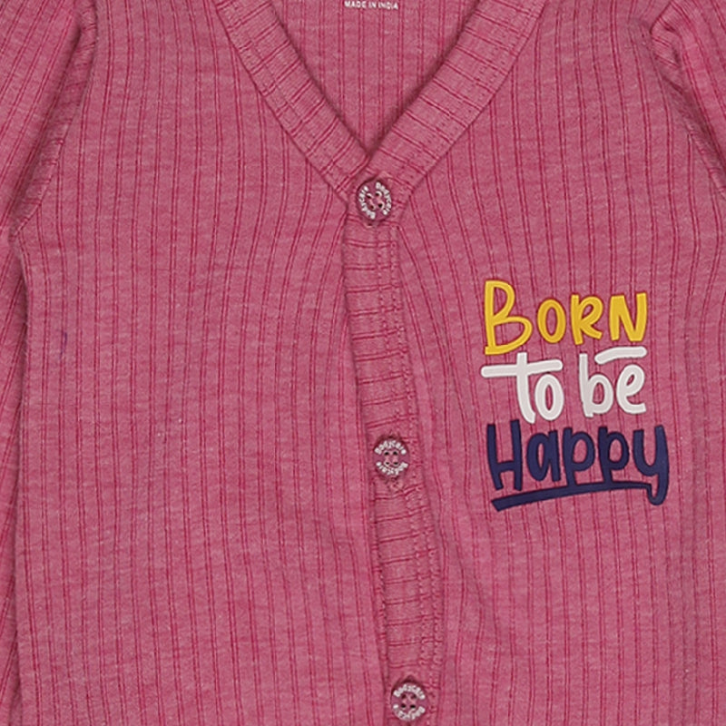 Quilt Bodycare Antibacterial Unisex Thermal Top Front Open Full Sleeves Pack Of 1