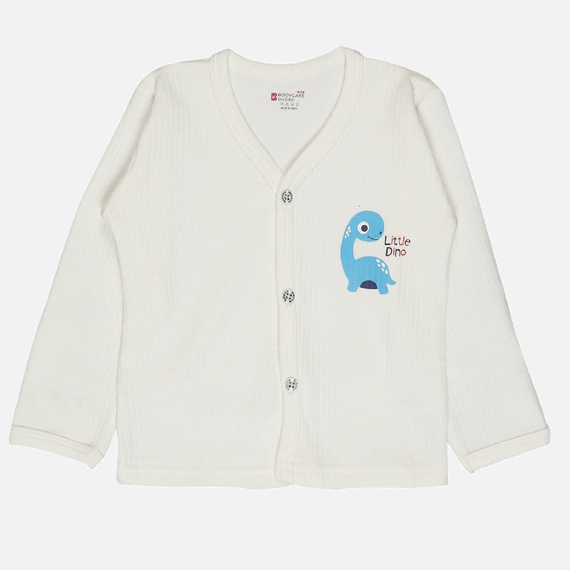 Quilt Bodycare Antibacterial Unisex Thermal Top Front Open Full Sleeves Pack Of 1