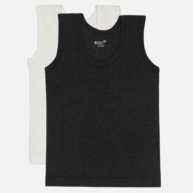 Unisex Thermal Top Round Neck Sleeveless Pack of 2 - Bodycare