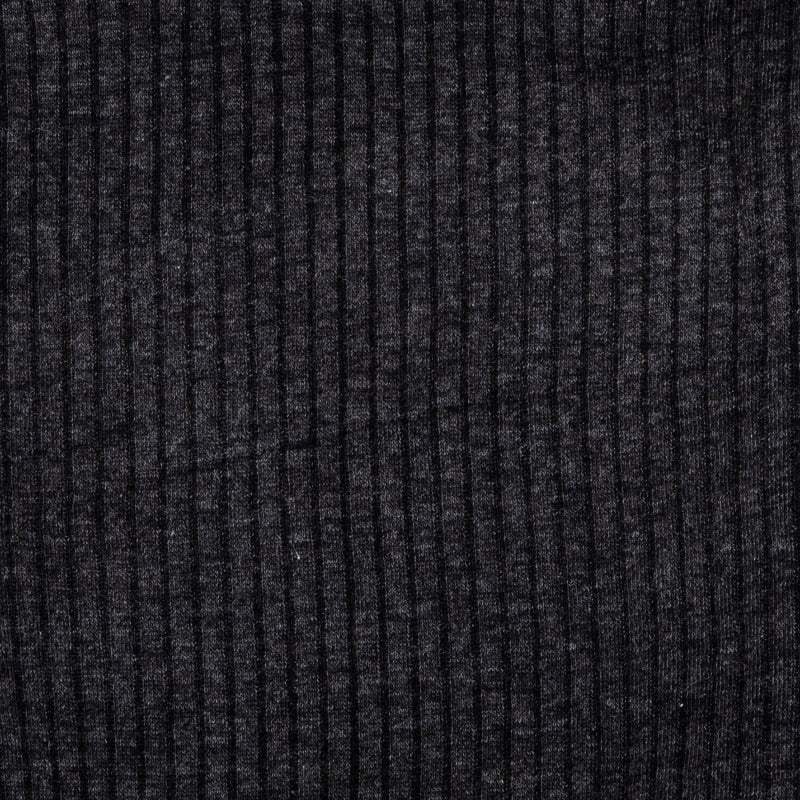 Bodycare Thermal Unisex Sets High Neck Full Sleeves Solid Charcoal Melange