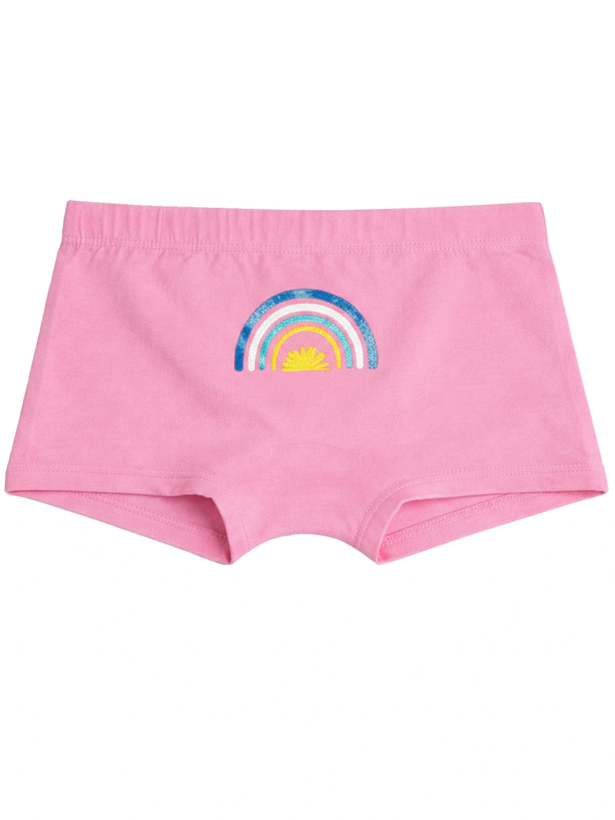 Girls 100% Cotton Boyshorts Inner Elastic Pack of 3 - Bodycare