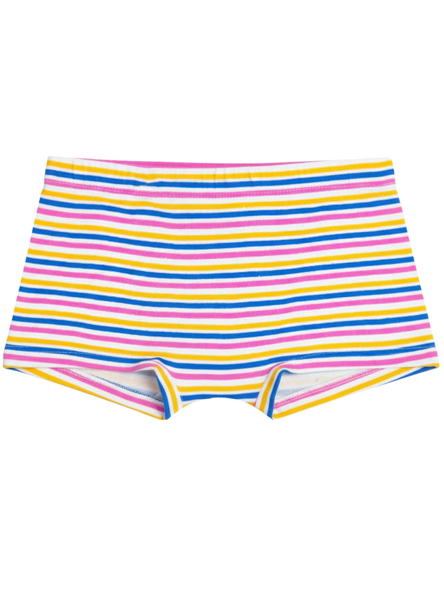 Girls 100% Cotton Boyshorts Inner Elastic Pack of 3 - Bodycare