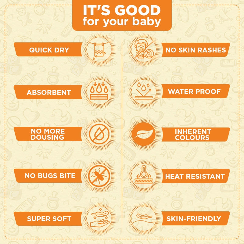 Bodycare Unisex Dry Sheet Pack Of 1