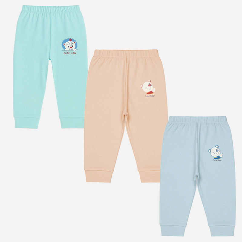 Bodycare Unisex Solid Pajami Pack Of 3