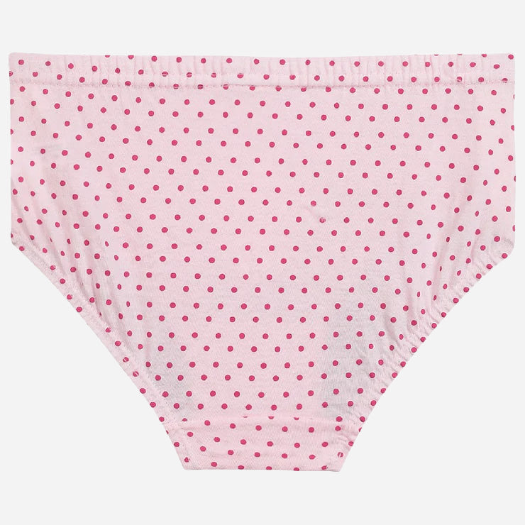 Girls Minnie & Friends 100% Cotton Panty Inner Elastic Pack of 3 - Bodycare
