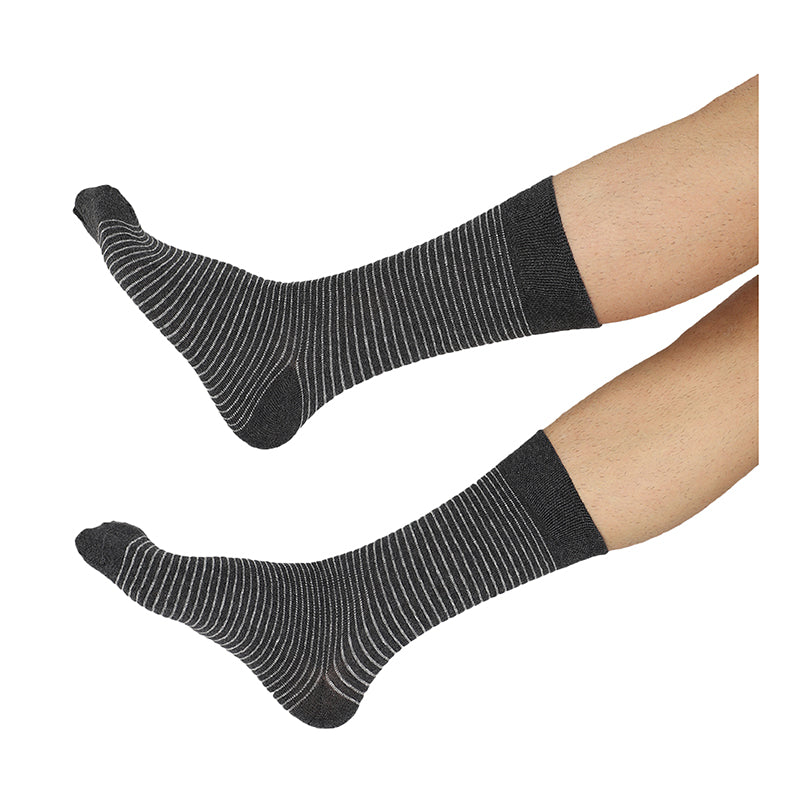 Bodycare Mens Solid Mid Calf Length Socks Pack Of 3