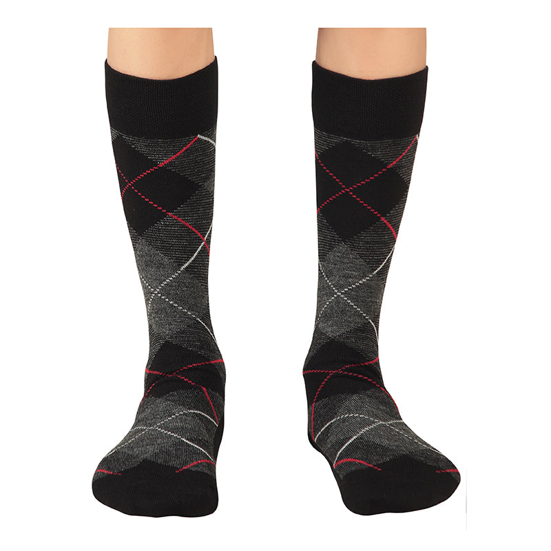 Bodycare Mens Solid Mid Calf Length Socks Pack Of 3