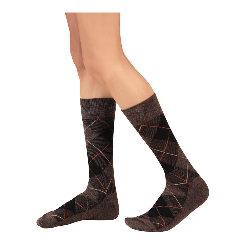 Bodycare Mens Solid Mid Calf Length Socks Pack Of 3