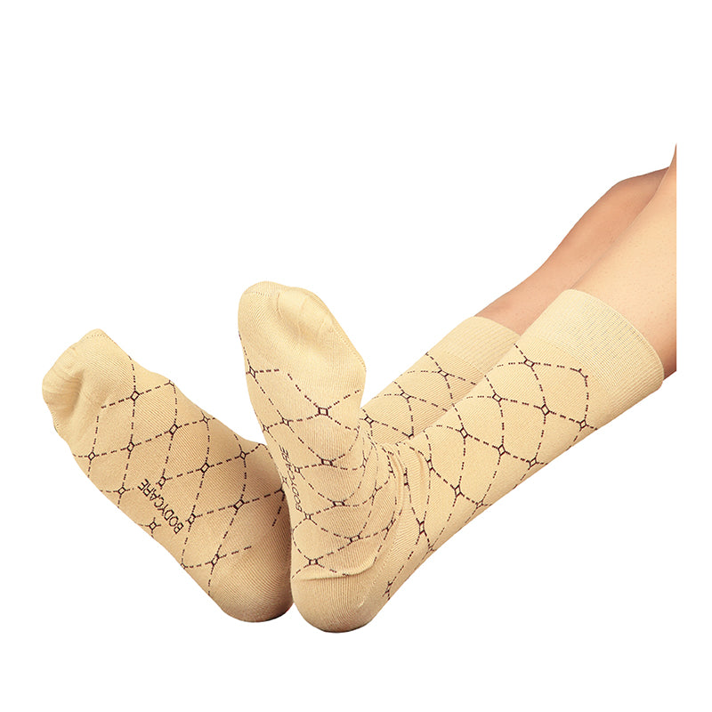 Bodycare Mens Solid Mid Calf Length Socks Pack Of 3