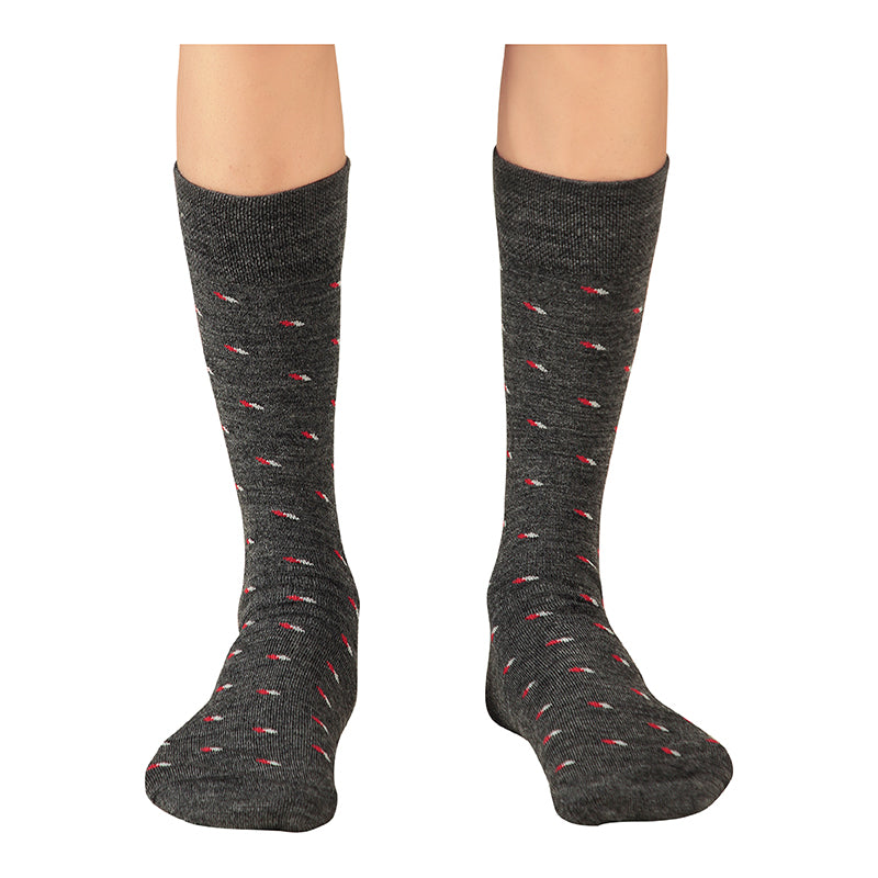 Bodycare Mens Solid Mid Calf Length Socks Pack Of 3