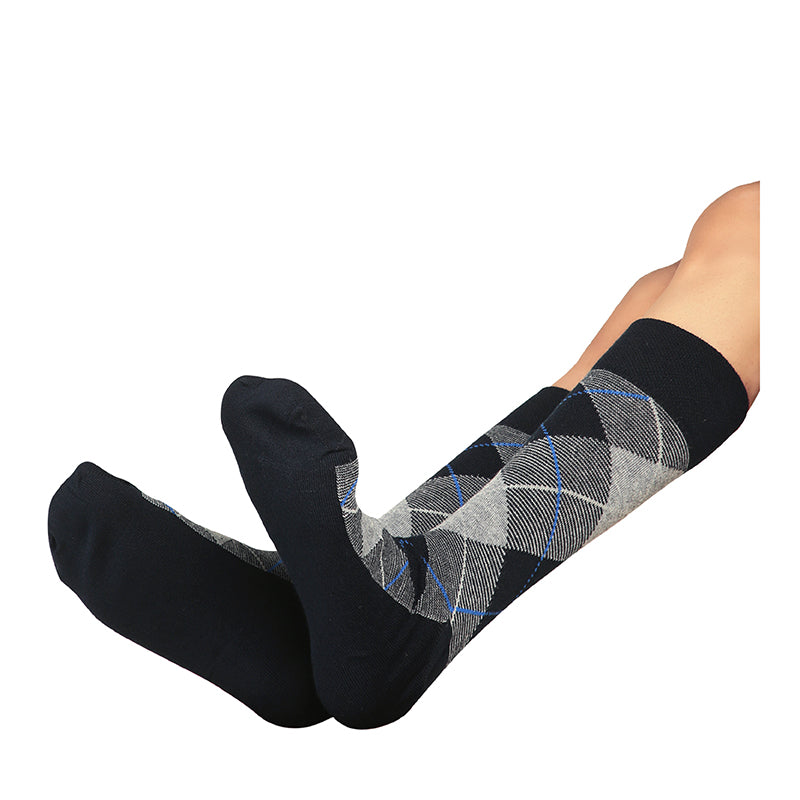 Bodycare Mens Solid Mid Calf Length Socks Pack Of 3
