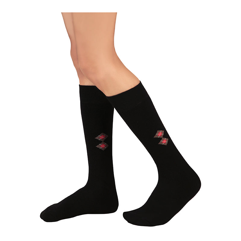 Bodycare Mens Solid Mid Calf Length Socks Pack Of 3