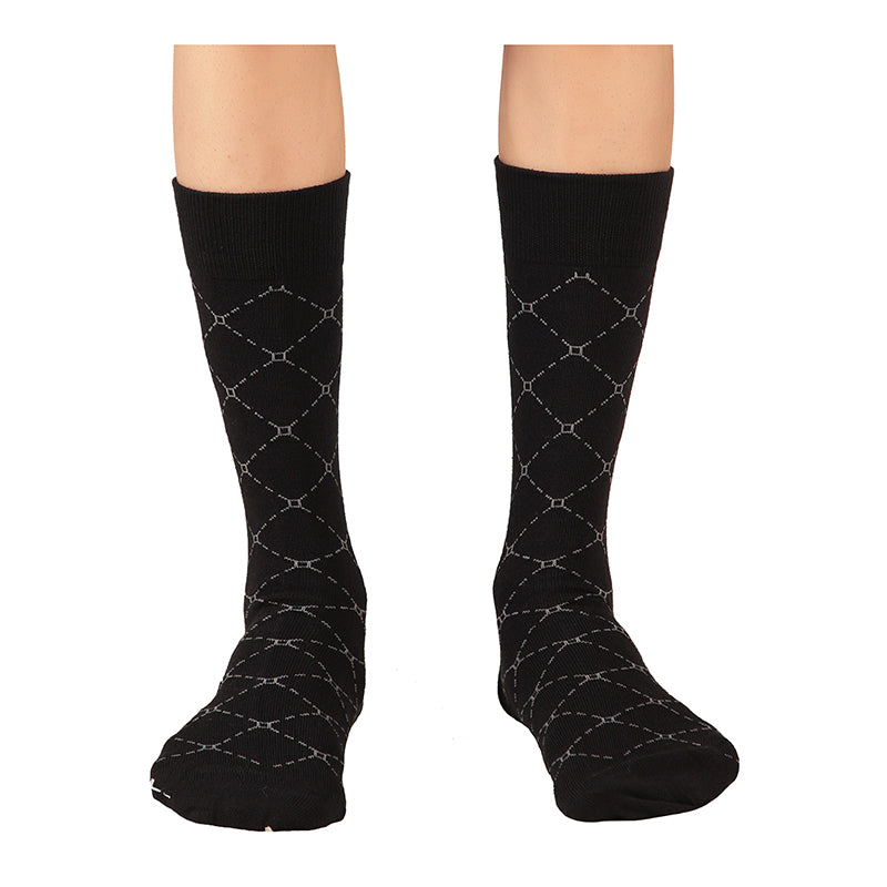 Bodycare Mens Solid Mid Calf Length Socks Pack Of 3