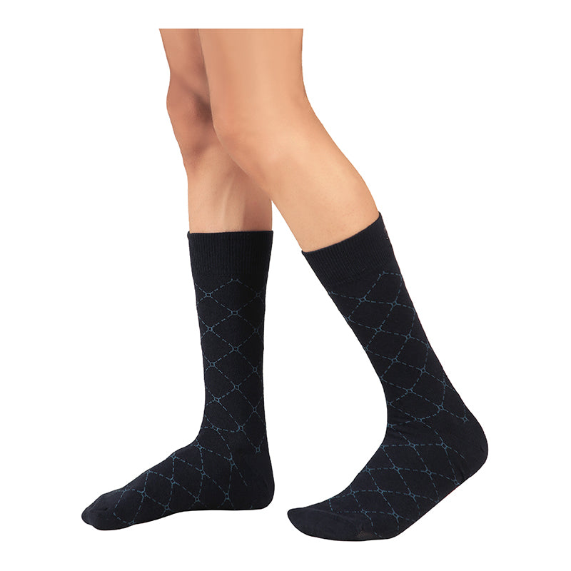 Bodycare Mens Solid Mid Calf Length Socks Pack Of 3