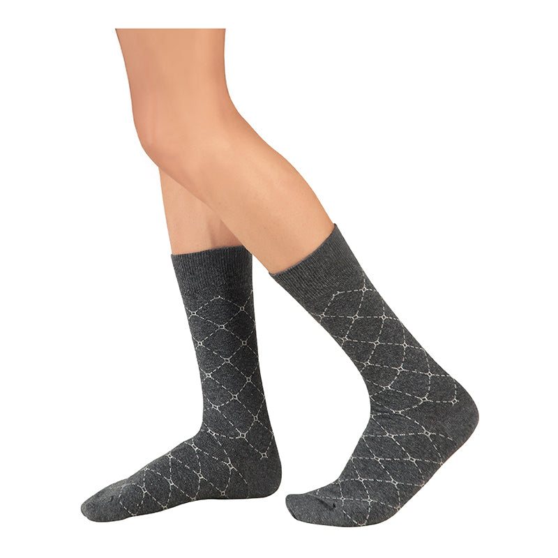 Bodycare Mens Solid Mid Calf Length Socks Pack Of 3