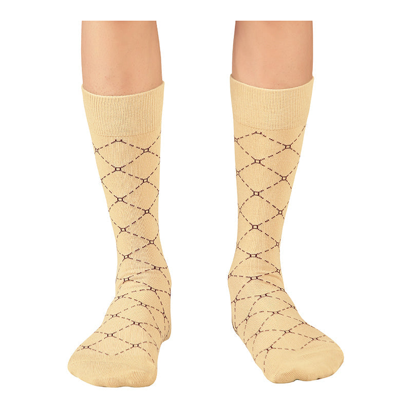 Bodycare Mens Solid Mid Calf Length Socks Pack Of 3