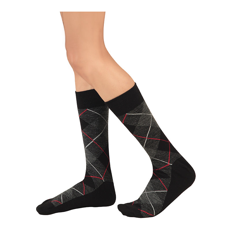 Bodycare Mens Solid Mid Calf Length Socks Pack Of 3