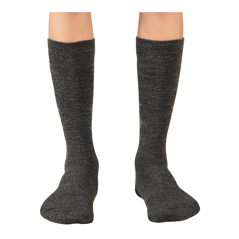 Bodycare Mens Solid Mid Calf Length Socks Pack Of 3