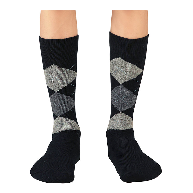 Bodycare Mens Solid Mid Calf Length Socks Pack Of 3