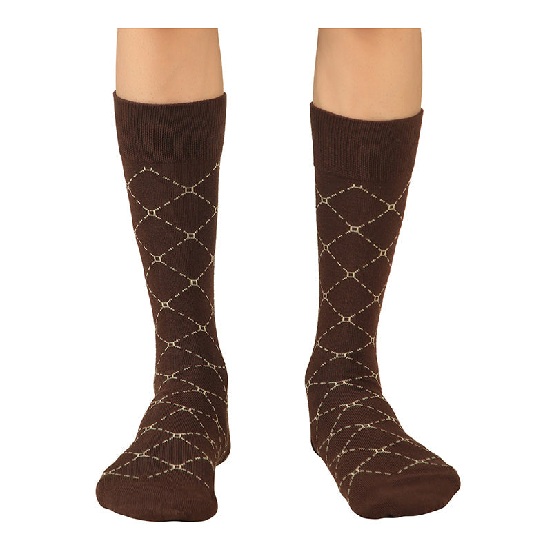 Bodycare Mens Solid Mid Calf Length Socks Pack Of 3