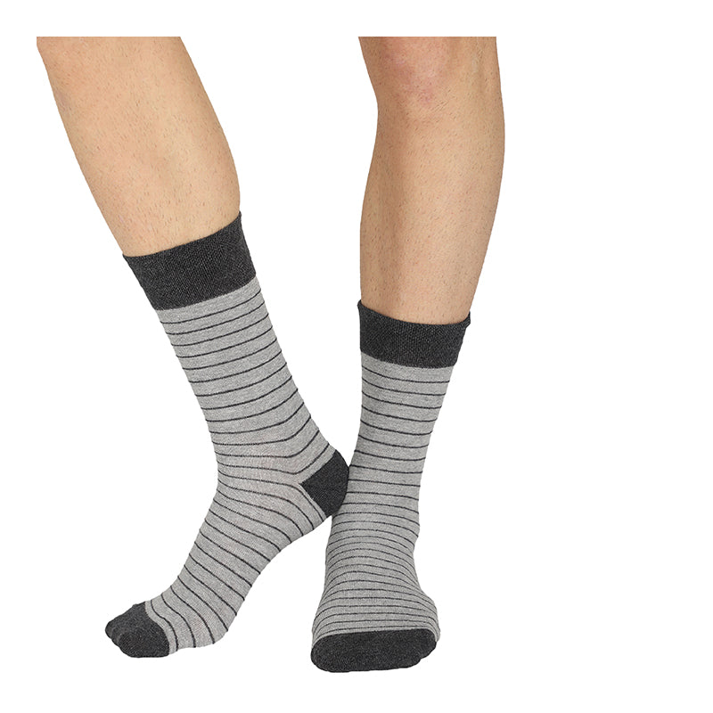 Bodycare Mens Solid Mid Calf Length Socks Pack Of 3