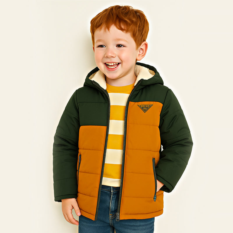 Bodycare winter jackets and sweatshirts for kids, featuring soft fabrics, secure zippers, ribbed cuffs, and vibrant colors for comfort and style.