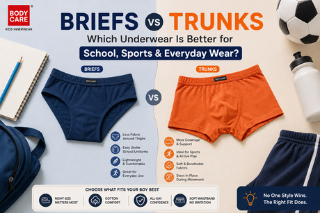 Boys' Briefs vs Trunks: Complete Parent Guide | Bodycare