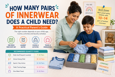 How Many Pairs of Innerwear Does a Child Need? A Practical Parent’s Guide