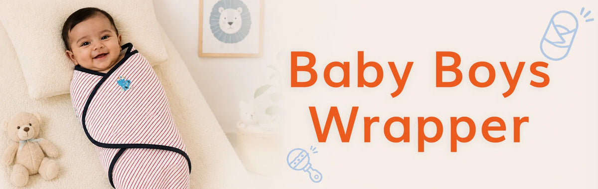 Soft & Cozy Baby Boys Wrappers | Bodycare – Bodycare International Limited