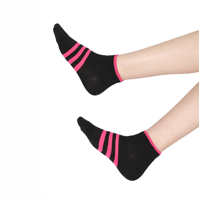 Women Cotton Spandex Socks Stretch Pack of 3 - Bodycare