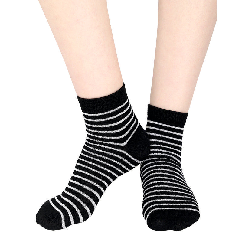Women Cotton Spandex Socks Stretch Pack of 3 - Bodycare