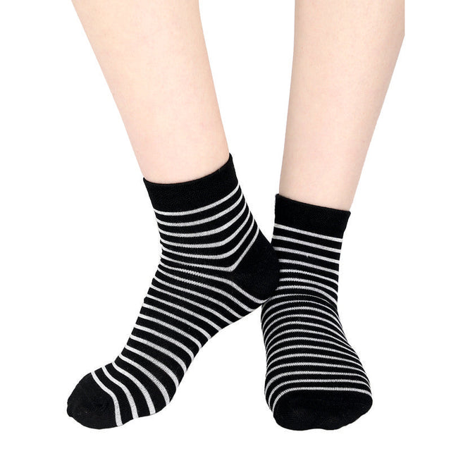 Women Cotton Spandex Socks Stretch Pack of 3 - Bodycare